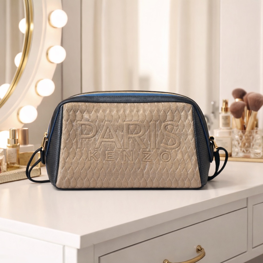 π KENZO Paris Luxury Cosmetic / Beauty Bag β NWT + Dust Bag - Picture 1 of 7